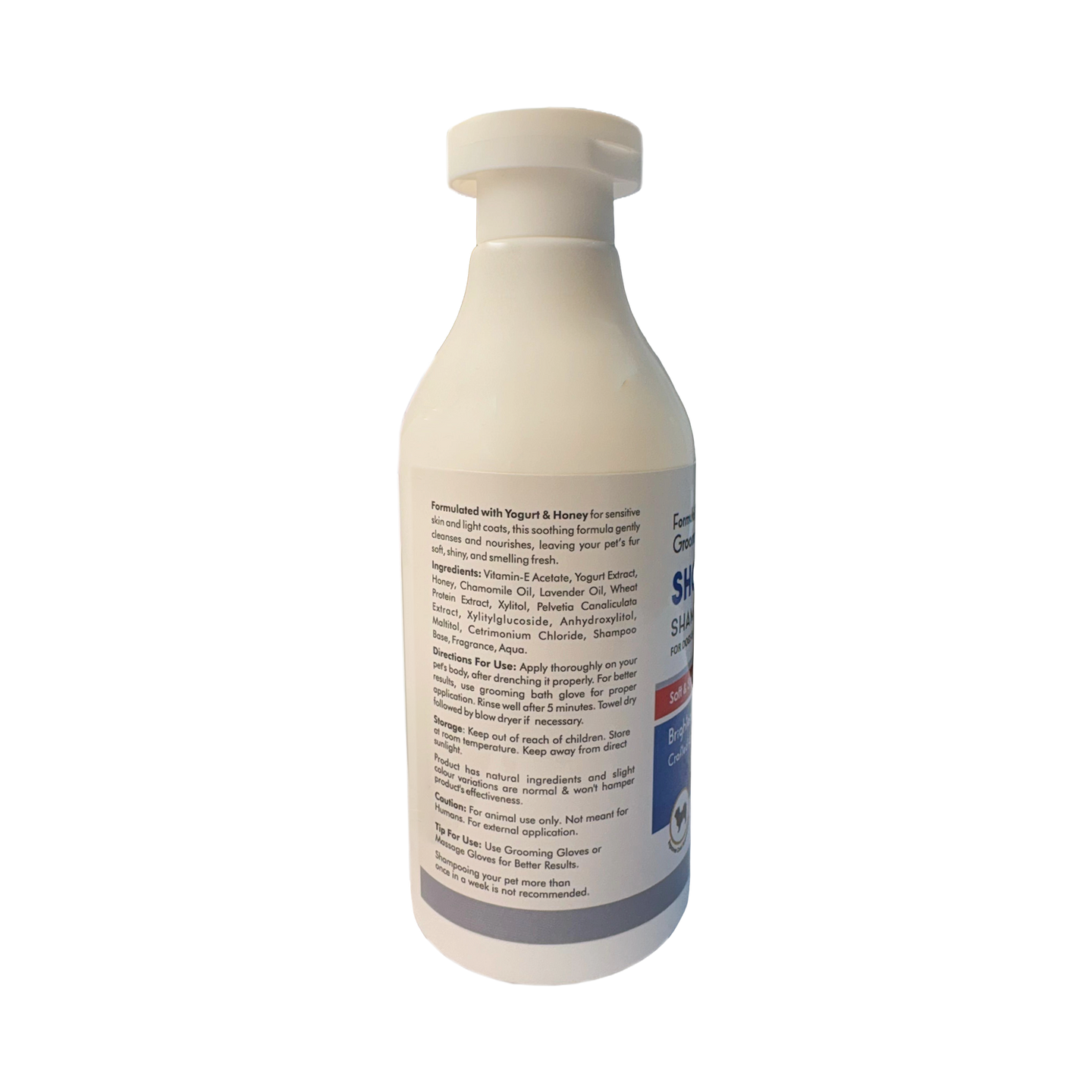 Ek-Tek Show Coat Whitening Shampoo for Dogs & Cats β Shine & Brightness